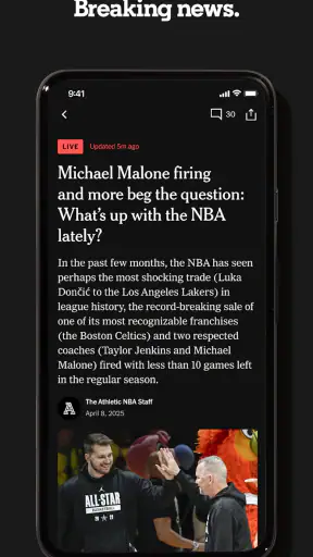 The Athletic: Sports News screenshot