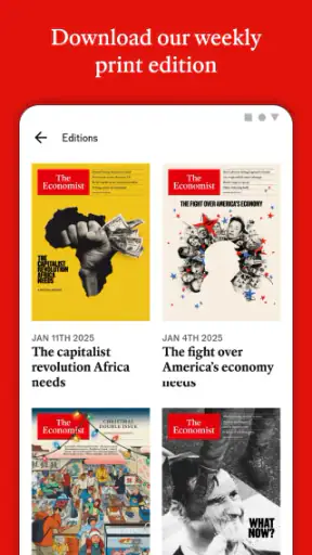 The Economist - News, Podcasts screenshot