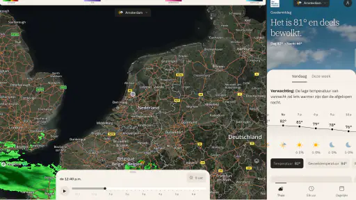 The Weather Channel screenshot