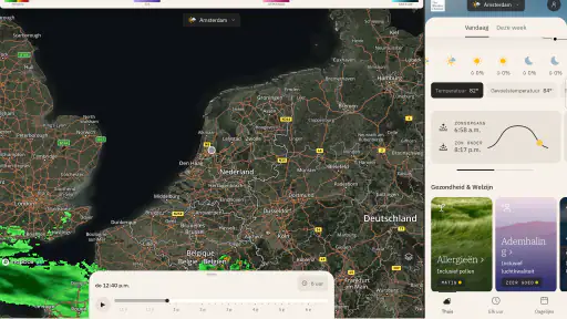 The Weather Channel screenshot