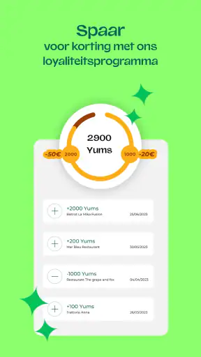 TheFork- reserveer restaurants screenshot