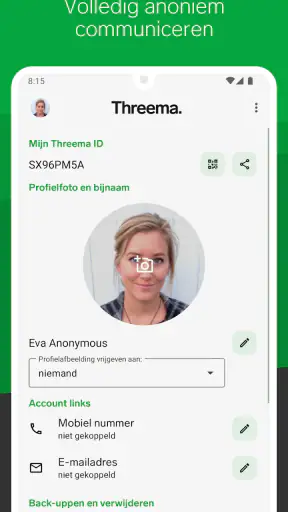Threema. De veilige messenger screenshot