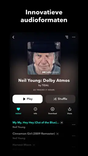 TIDAL Music: Hifigeluid screenshot