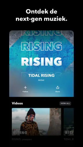 TIDAL Music: Hifigeluid screenshot