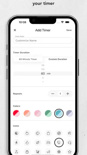 TIME TIMER for ANDROID screenshot