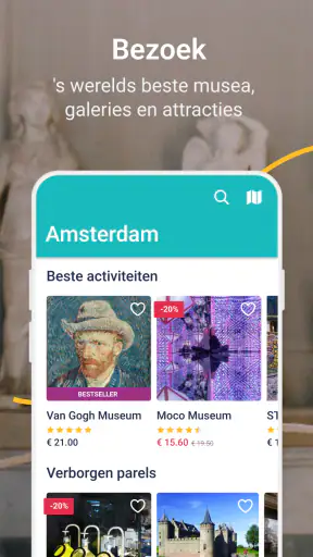 Tiqets - Musea & Attracties screenshot