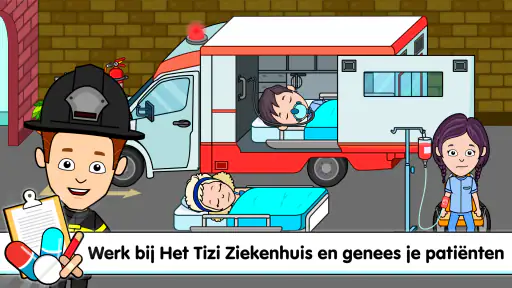 Tizi Doktersspellen ziekenhuis screenshot