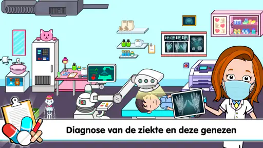 Tizi Doktersspellen ziekenhuis screenshot