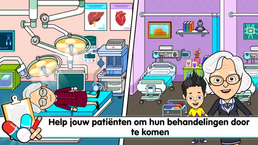 Tizi Doktersspellen ziekenhuis screenshot