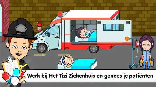 Tizi Doktersspellen ziekenhuis screenshot
