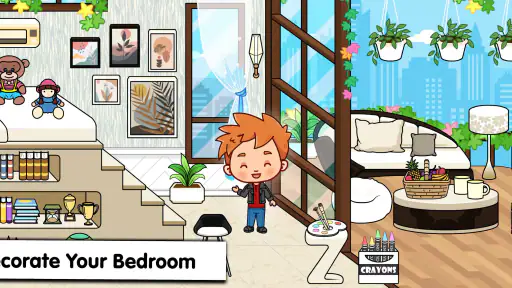 Tizi Home Design-spellen screenshot