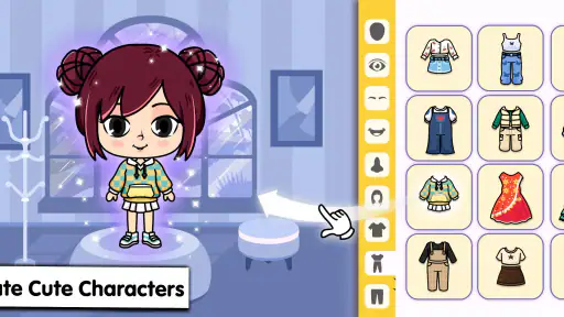 Tizi Home Design-spellen screenshot