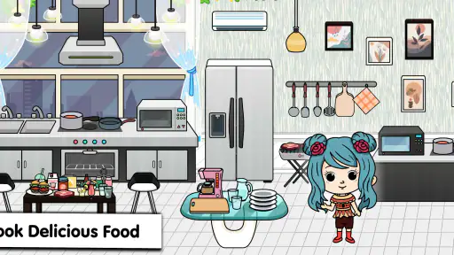 Tizi Home Design-spellen screenshot