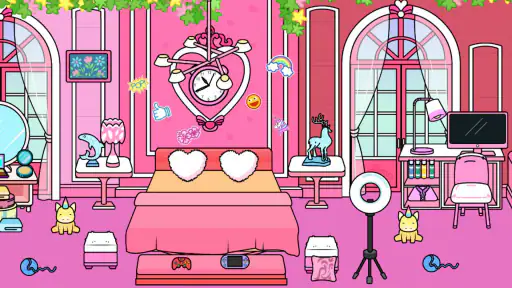 Tizi Stad - Roze woondecoratie screenshot