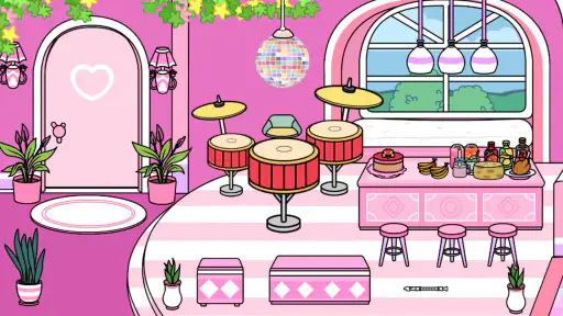 Tizi Stad - Roze woondecoratie screenshot