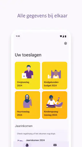 Toeslagen screenshot