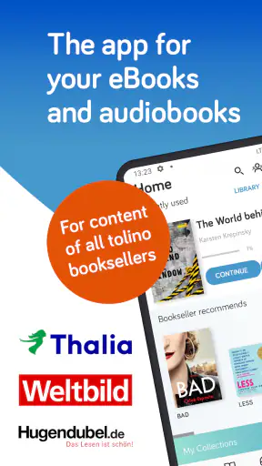 tolino - boeken en audioboeken screenshot