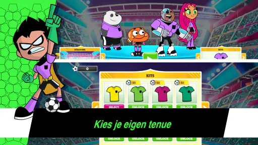 Toon Cup – voetbalspel screenshot