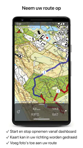 Topo GPS screenshot