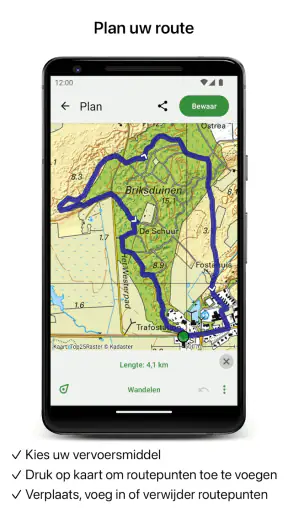 Topo GPS screenshot