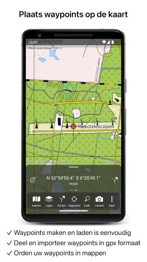 Topo GPS screenshot