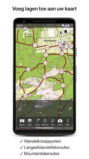 Topo GPS screenshot