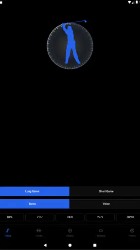 Tour Tempo Golf Total Game screenshot