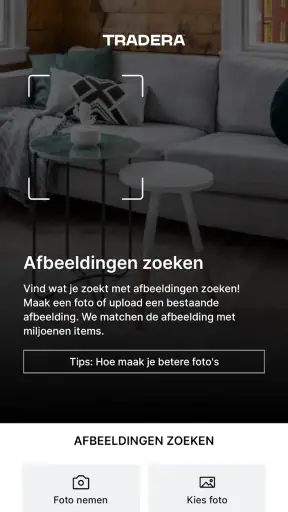 Tradera - tweedehands kopen screenshot