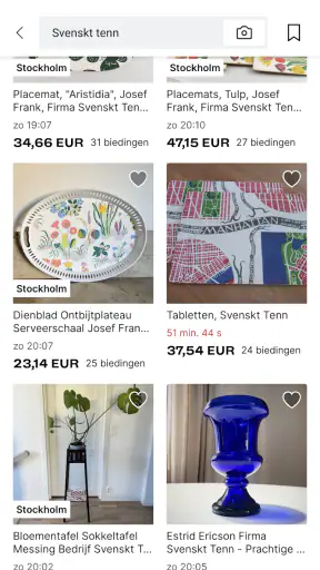 Tradera - tweedehands kopen screenshot