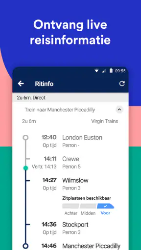 Trainline: Treinreizen Europa screenshot