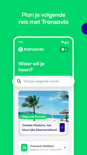 Transavia screenshot
