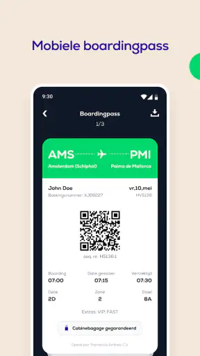 Transavia screenshot