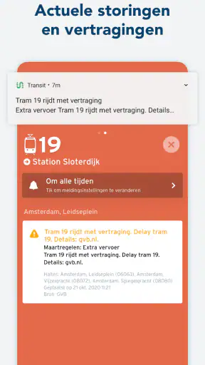 Transit • Bus, Metro en Tram screenshot