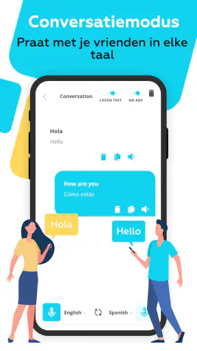 Translate voice: foto vertaler screenshot
