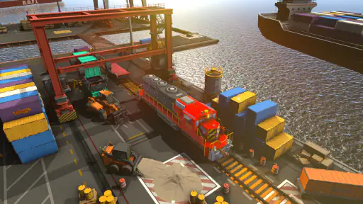 Transport Tycoon Empire: Stad screenshot