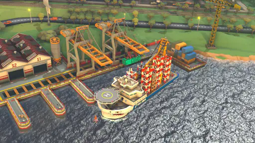 Transport Tycoon Empire: Stad screenshot
