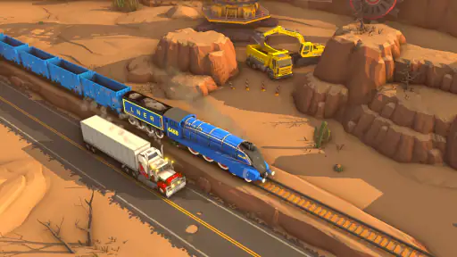 Transport Tycoon Empire: Stad screenshot
