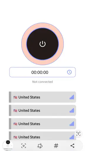 Trend VPN screenshot