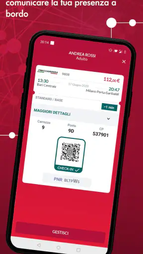 Trenitalia, orari, biglietti screenshot