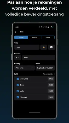 tricount - Uitgaven delen screenshot