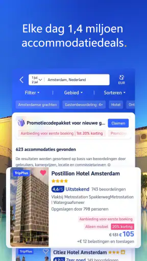 Trip.com: Vluchten & Hotel screenshot