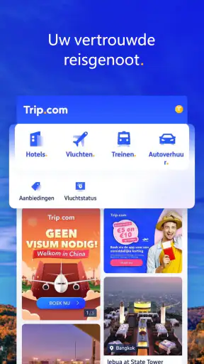 Trip.com: Vluchten & Hotel screenshot