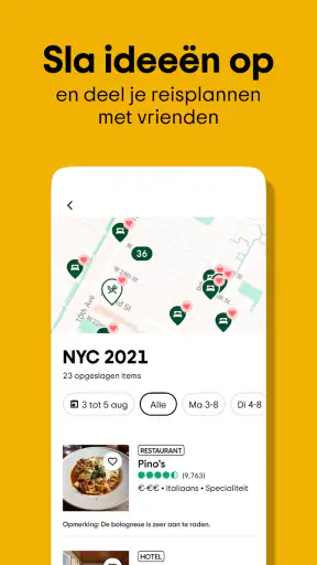 Tripadvisor: boek reizen screenshot