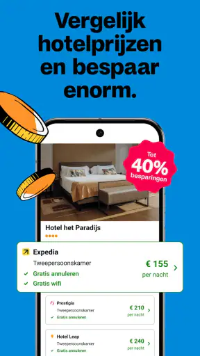 trivago Vergelijk hotelprijzen screenshot