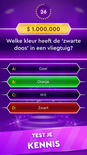 Trivia-spel: Miljonairsquiz screenshot