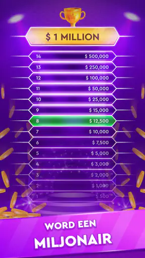 Trivia-spel: Miljonairsquiz screenshot