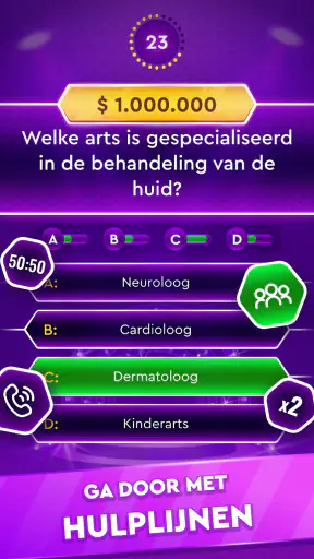 Trivia-spel: Miljonairsquiz screenshot