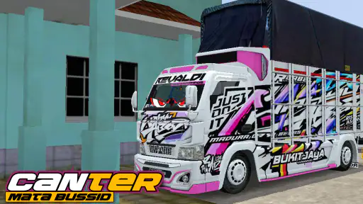 Truck Canter Mata Bussid screenshot