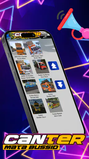 Truck Canter Mata Bussid screenshot