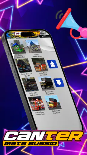 Truck Canter Mata Bussid screenshot